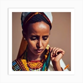 Ethiopian Woman 1 Art Print