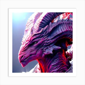 Draconian Mother Art Print