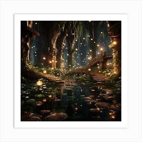 Fairytale Forest Art Print