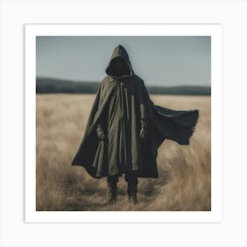 Man In A Cloak Art Print