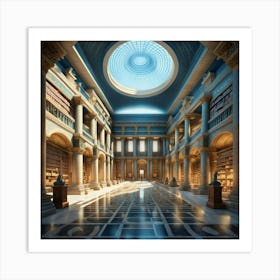 Library Art Print