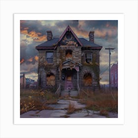 Abandoned House Art Print