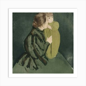 Mother And Child 1 Art Print