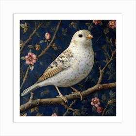 Bird On A Branch Art 3 Art Print