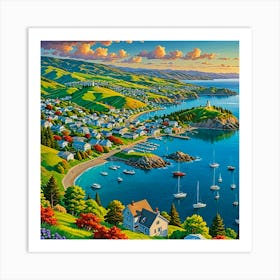 San Francisco Bay Art Print