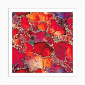 Candy Rocks (7) Art Print