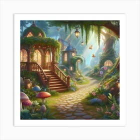 Fairy Garden 2 Art Print