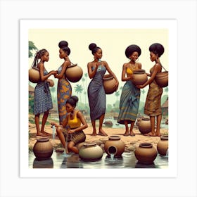 African Women Art Print