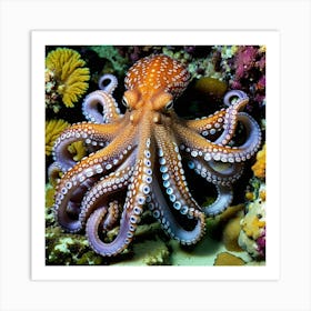 Octopus 24 Art Print
