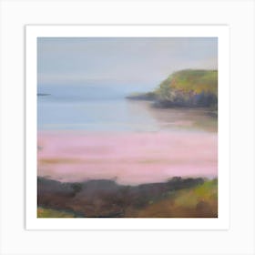 Pink Beach Art Print