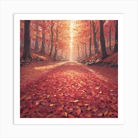 Autumn Forest 1 Art Print