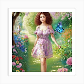 Fairy Garden Art Print