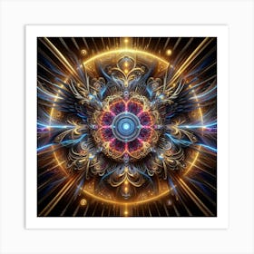 Psychedelic Art 10 Art Print