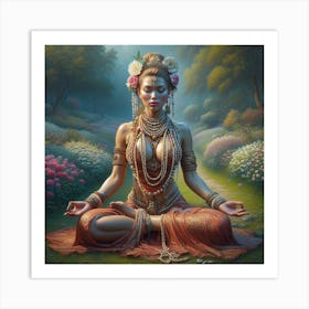 Buddha 10 Art Print