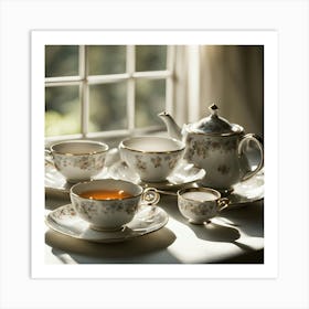 Tea Art 68 Art Print