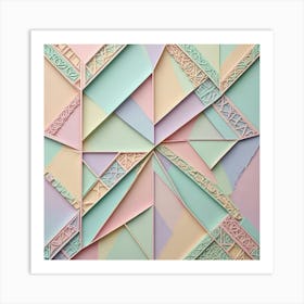 Pastels Art Print