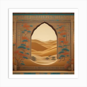 Asian Landscape Art Print