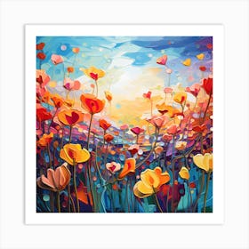 Poppies 1 Art Print