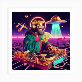 Dj Jesus 1 Art Print