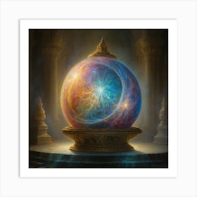 Default In The Midst Of A Rococoinspired Mysterious Singularit 0 1 Art Print