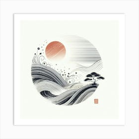 Japanese Art Art Print