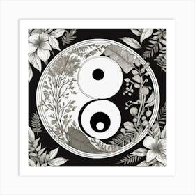 Yin Yang 1 Art Print