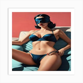 Blindfolded 5 Art Print