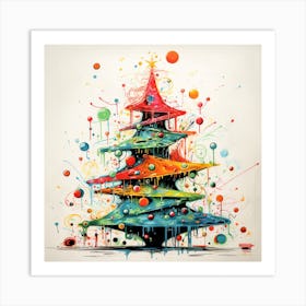 Christmas Tree 3 Art Print