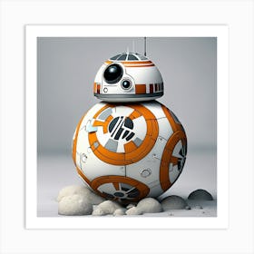 Bb-8 robot 1 Art Print