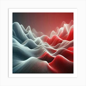 Abstract Wave Art Print