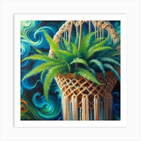 Macrame 1 Art Print