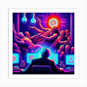 Neo-Noir 3 Art Print