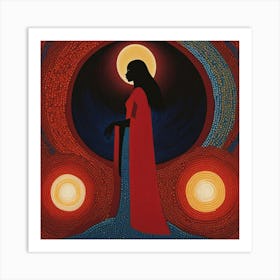 'The light' Art Print