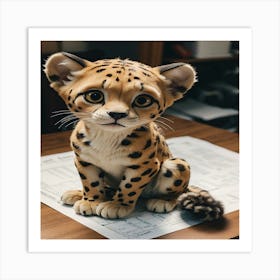 Cheetah Art Print