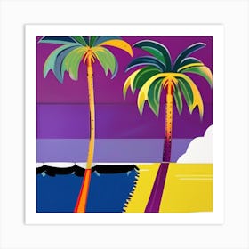 Palm Trees Art Print