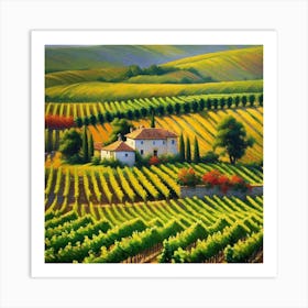 Tuscan Countryside 18 Art Print