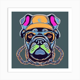 Bulldog Art Print