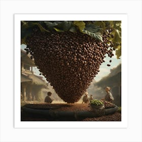 Coffee Beans 389 Art Print