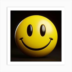 Smiley Face 27 Art Print