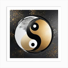 Yin Yang 9 Art Print