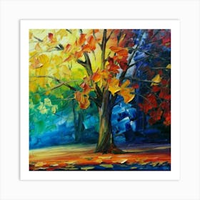 Autumn Tree Art Print