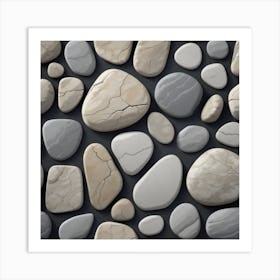 Pebbles 1 Art Print