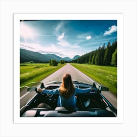 Road Trip Art Print