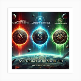 Season 13 Title Ignis Luporum Ascendance Of The Sovereign Art Print