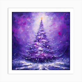 Ethereal Lavender Fir Art Print