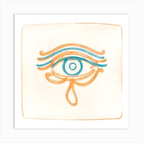 Eye Of Horus Art Print