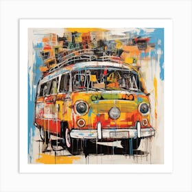 Vw Bus Art Print