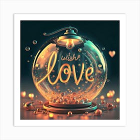 Wish Love Art Print