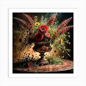 Flowers In A Vase 12 Art Print