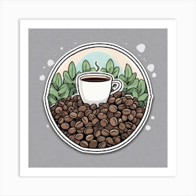 Coffee Beans 176 Art Print